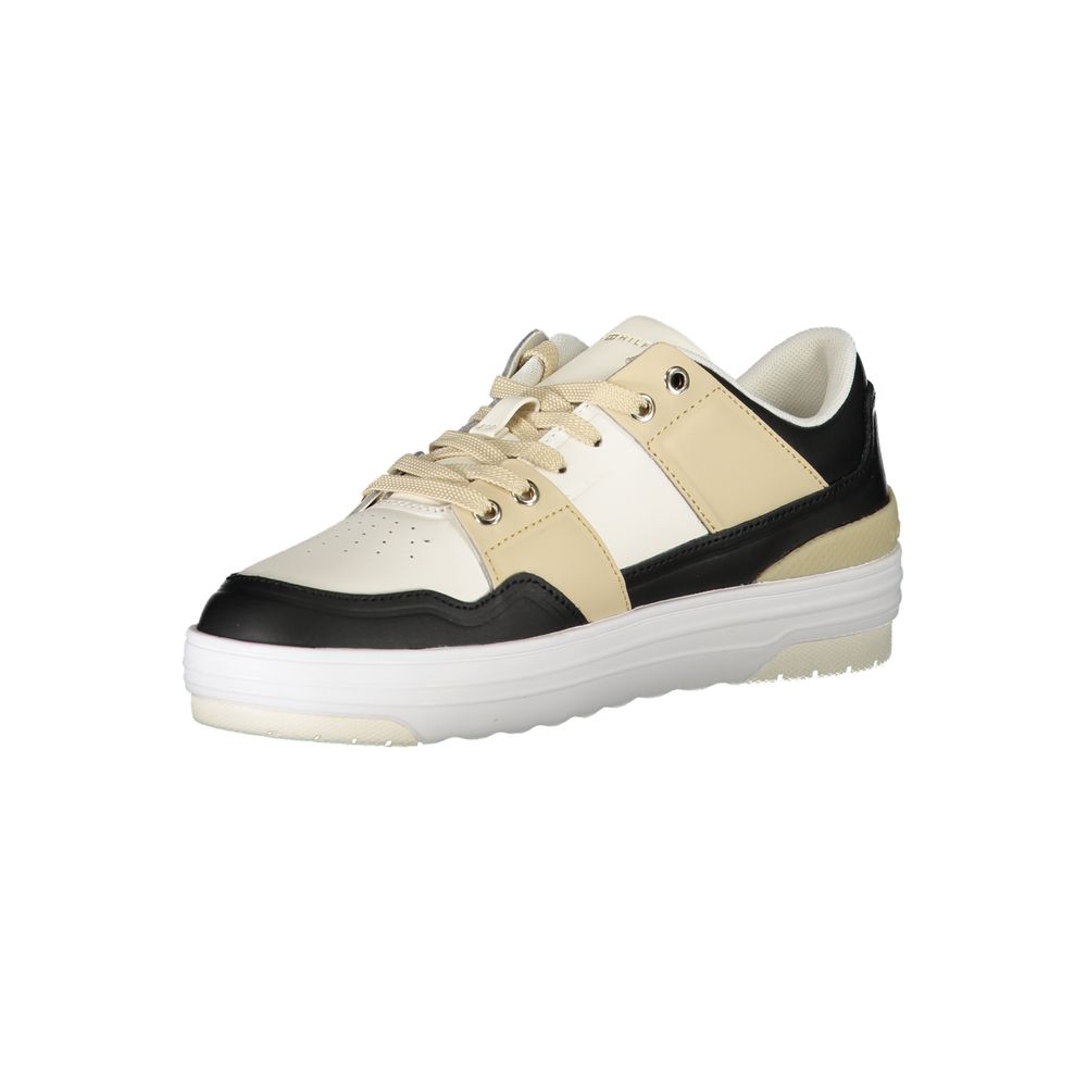 Tommy Hilfiger Bianco Leather Women Sneaker - ClickThatClicks 