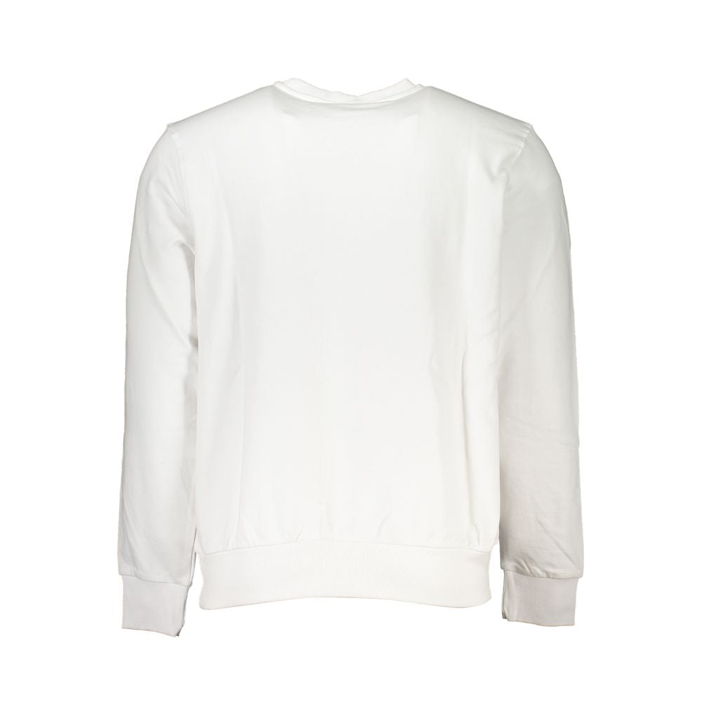 North Sails White Cotton Men's Sweatshirt - ClickThatClicks 