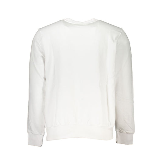 North Sails White Cotton Men's Sweatshirt - ClickThatClicks 