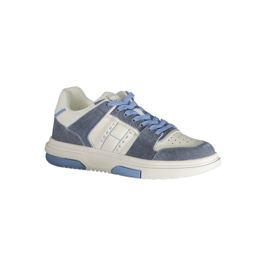Tommy Hilfiger Azzurro Poliuretano Women Sneaker - ClickThatClicks 