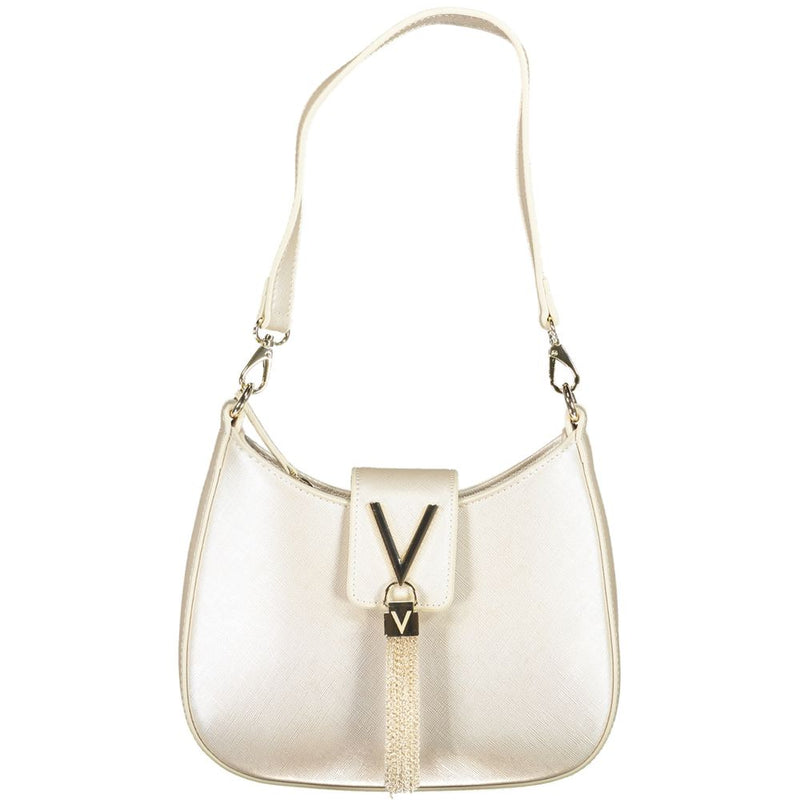 Mario Valentino Silver Polyethylene Women Handbag