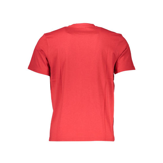 North Sails Rosso Cotton Men T-Shirt - ClickThatClicks 