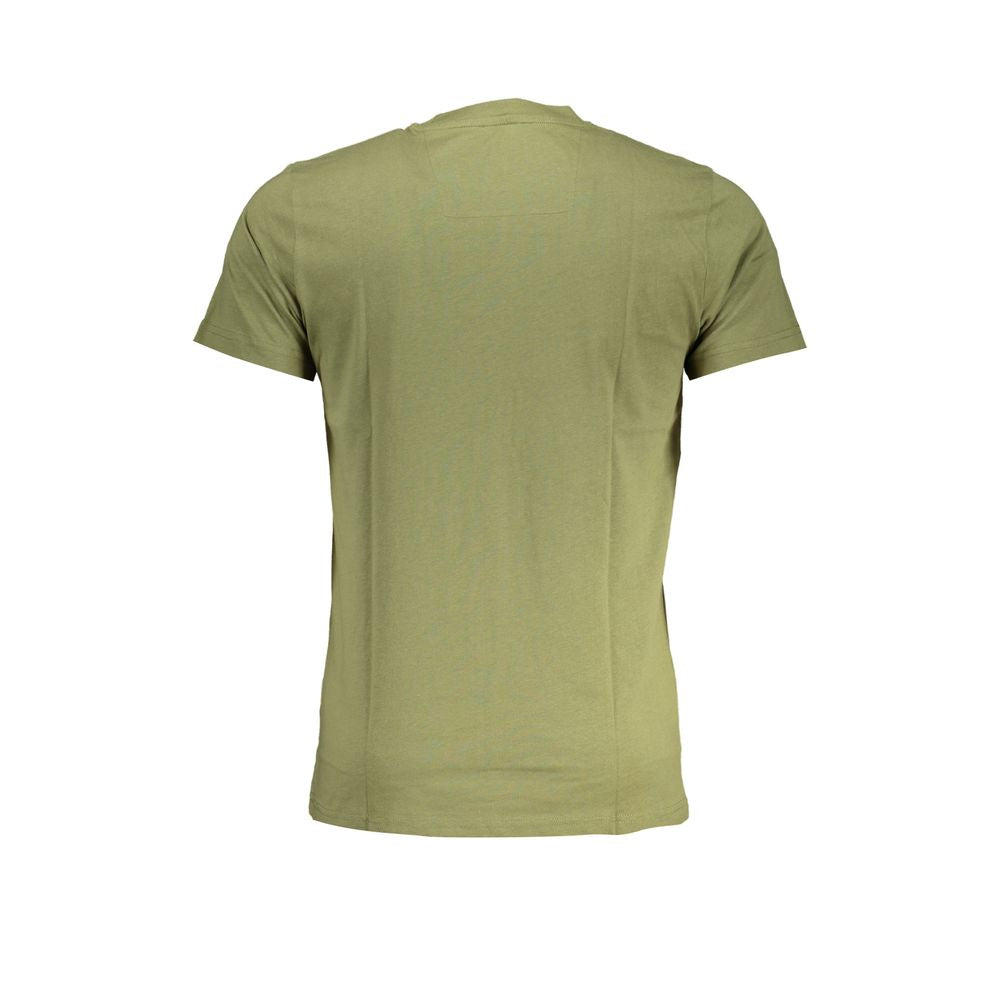 Cavalli Class Verde Cotton Men T-Shirt - ClickThatClicks 