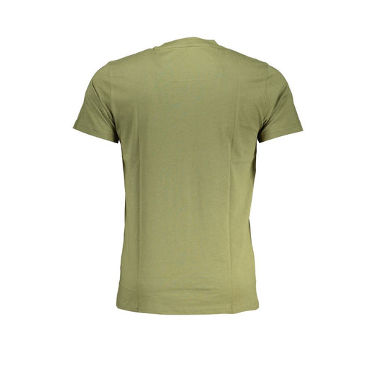 Cavalli Class Verde Cotton Men T-Shirt - ClickThatClicks 