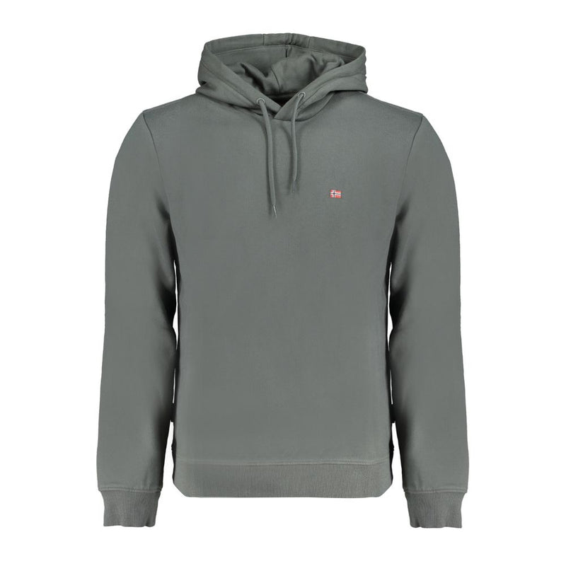 Napapijri Green Cotton Men Sweater