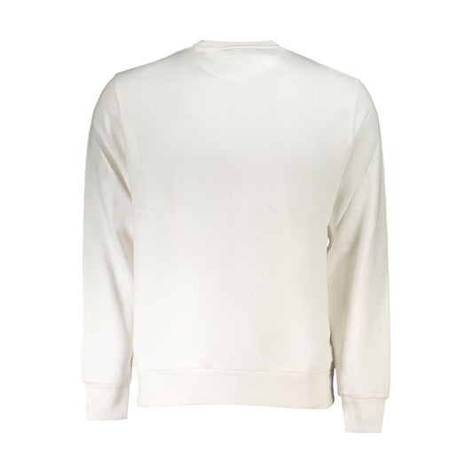 North Sails Bianco Cotton Men Sweatshirt - ClickThatClicks 