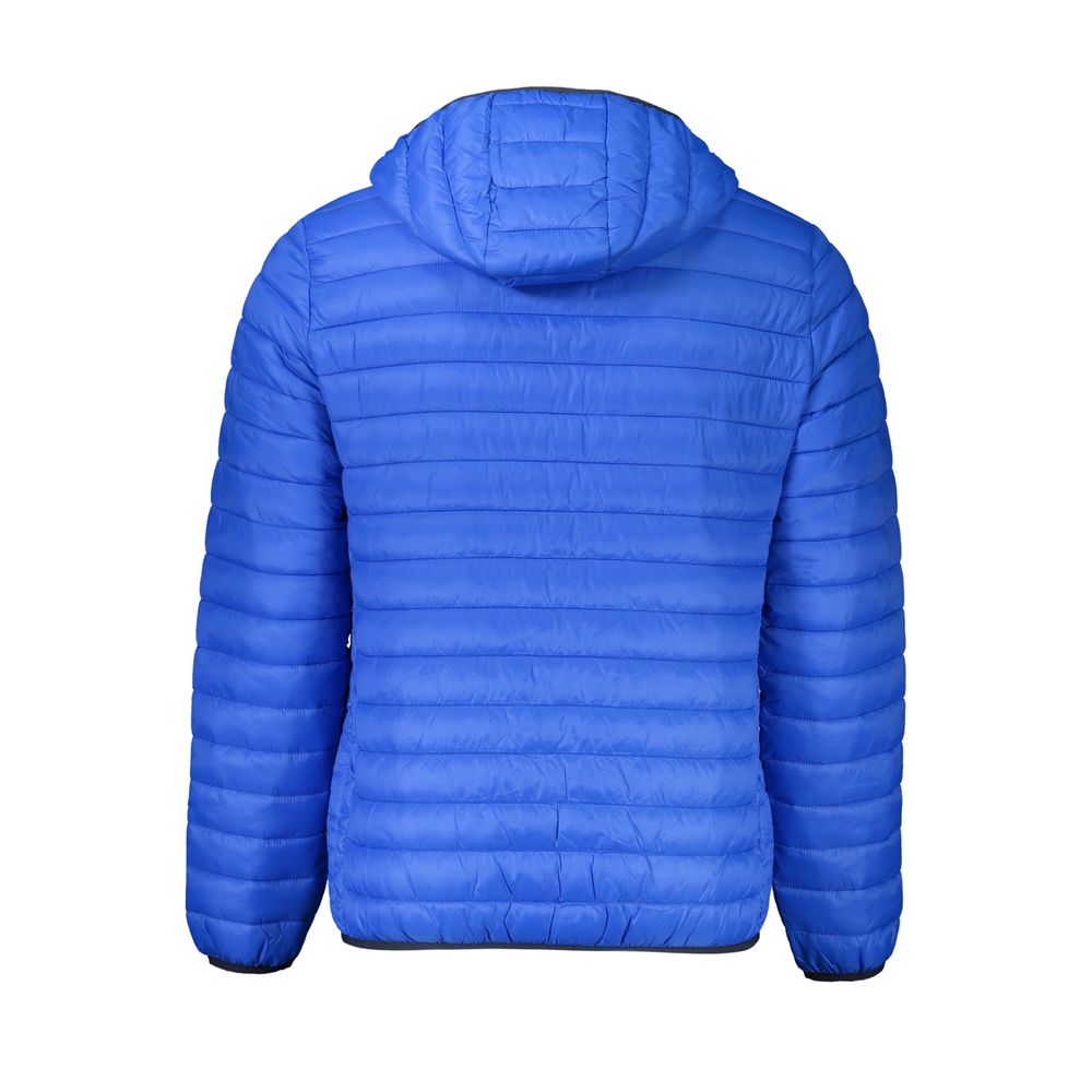 Cavalli Class Blu Poliammide Men's Jacket - ClickThatClicks 