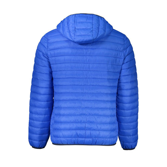 Cavalli Class Blu Poliammide Men's Jacket - ClickThatClicks 