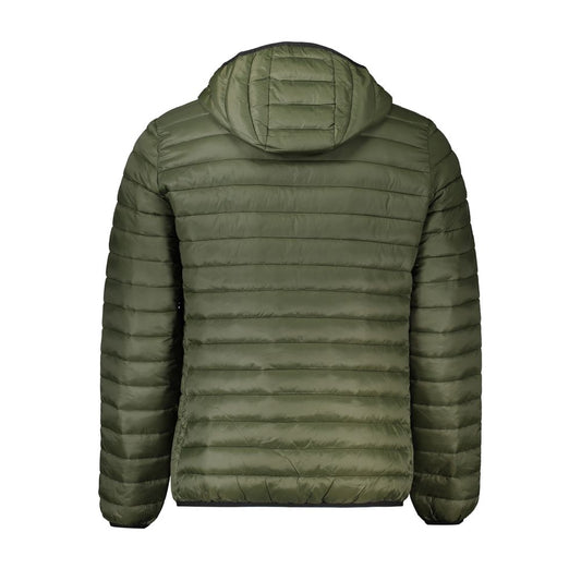 Cavalli Class Green Polyamide Men Jacket - ClickThatClicks 