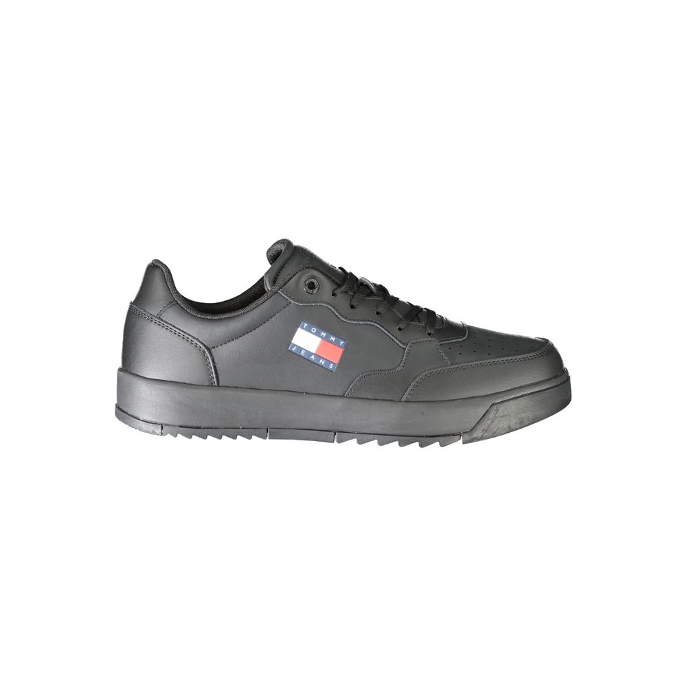 Tommy Hilfiger Nero Poliuretano Men Sneaker - ClickThatClicks 