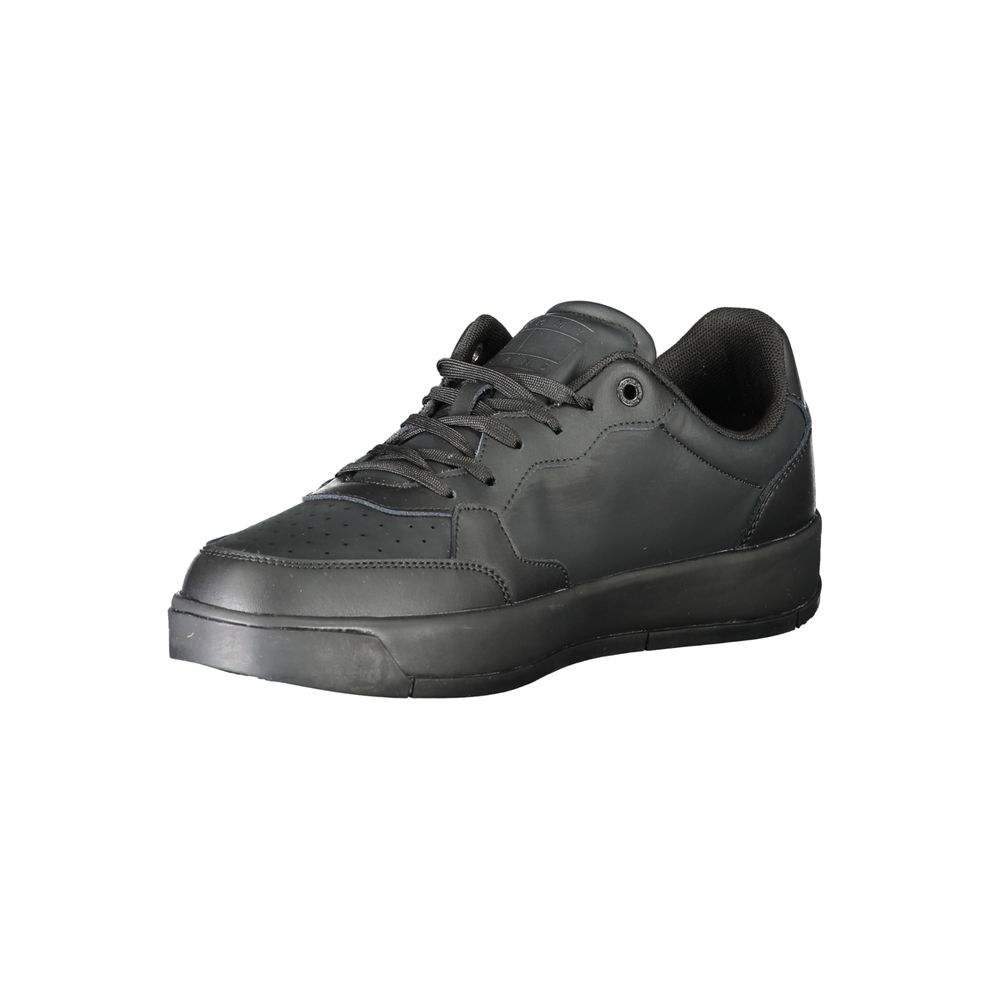 Tommy Hilfiger Nero Poliuretano Men Sneaker - ClickThatClicks 