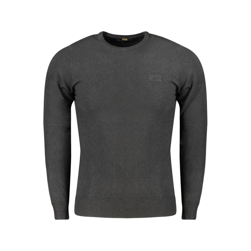 Cavalli Class Nero Viscosa Uomo Maglia - ClickThatClicks 