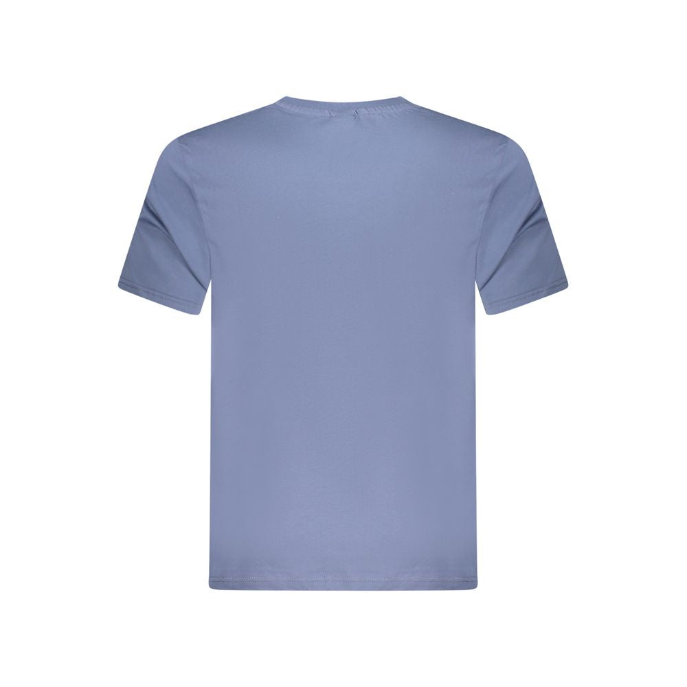North Sails Blue Cotton Men's T-Shirt - ClickThatClicks 
