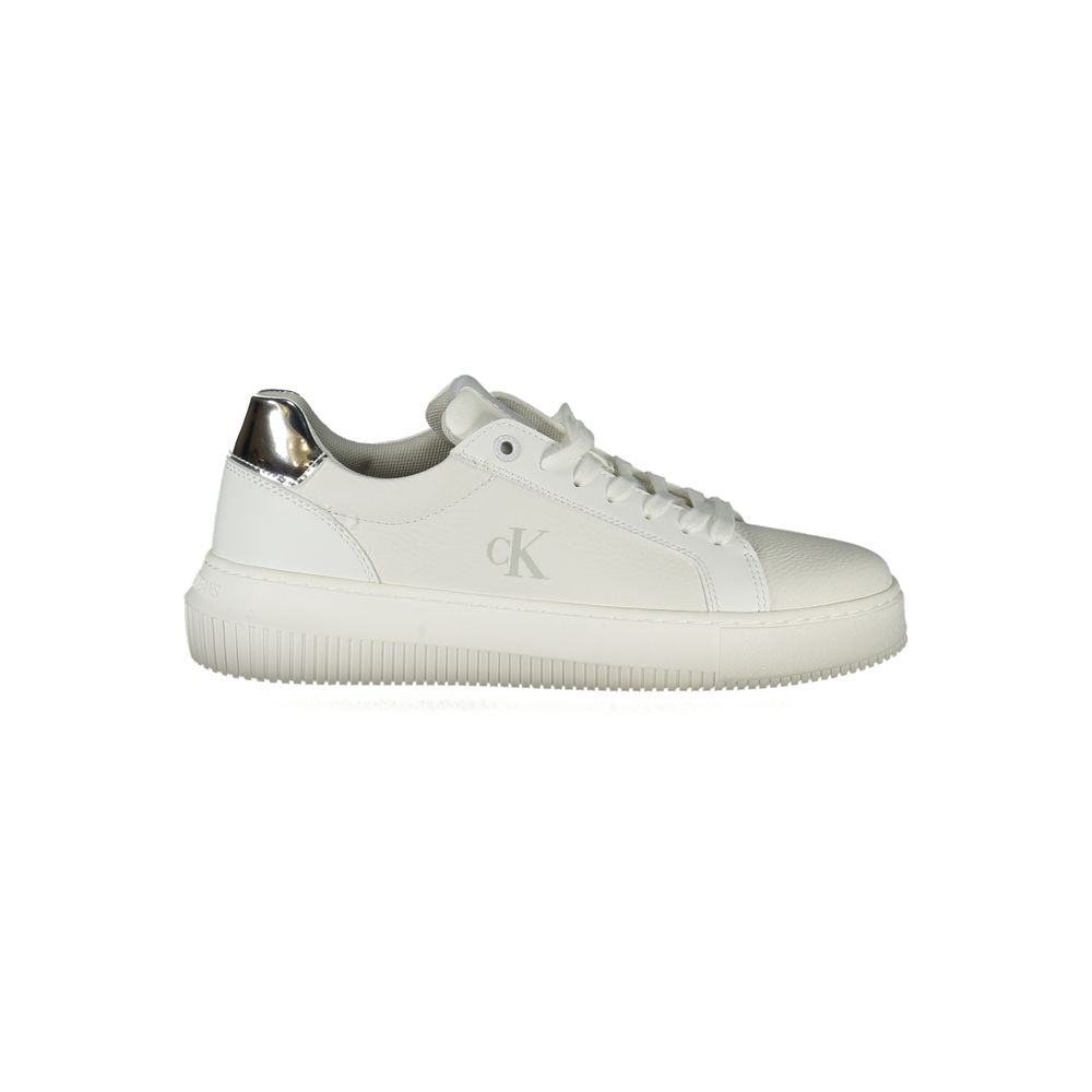 Calvin Klein Bianco Poliuretano Donna Sneaker - ClickThatClicks 