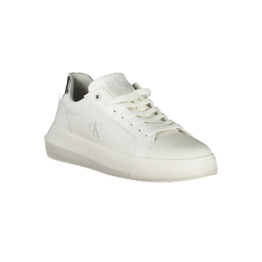 Calvin Klein Bianco Poliuretano Donna Sneaker - ClickThatClicks 