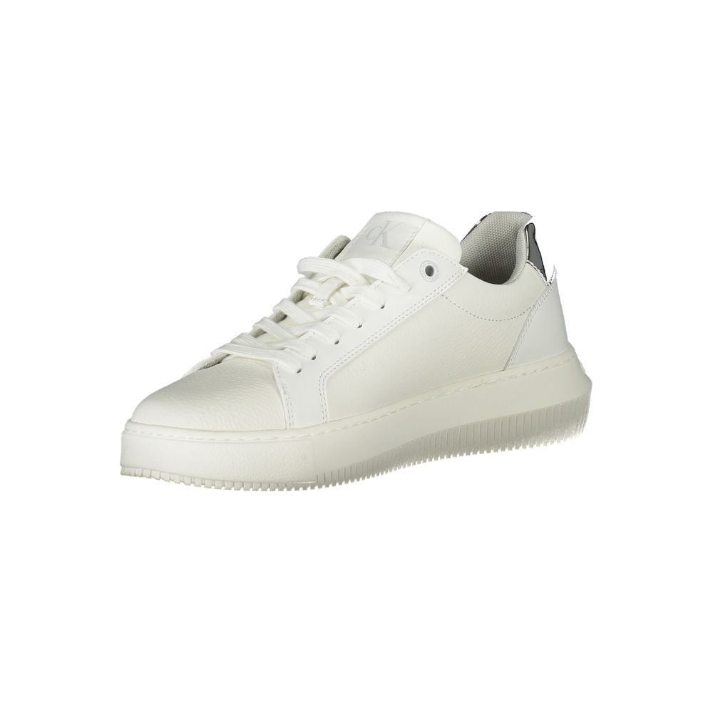 Calvin Klein Bianco Poliuretano Donna Sneaker - ClickThatClicks 