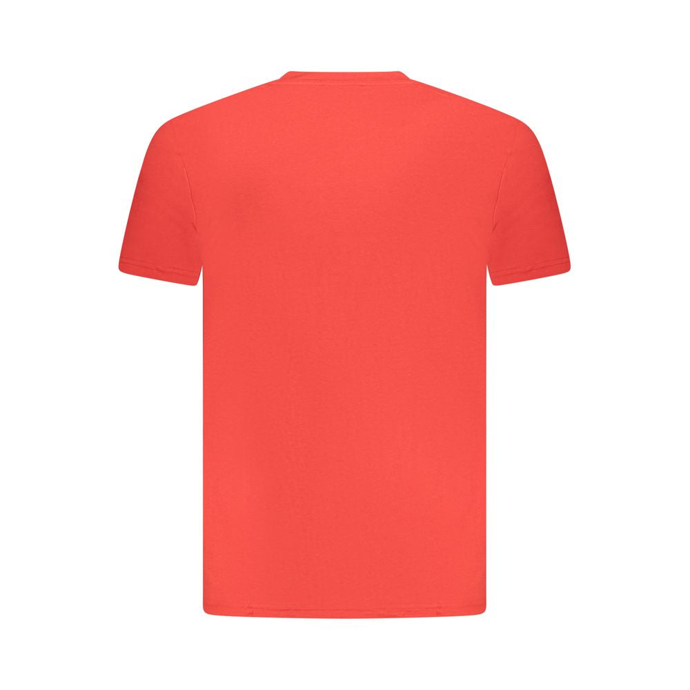 Cavalli Class "Rosso Cotton Men T-Shirt" - ClickThatClicks 