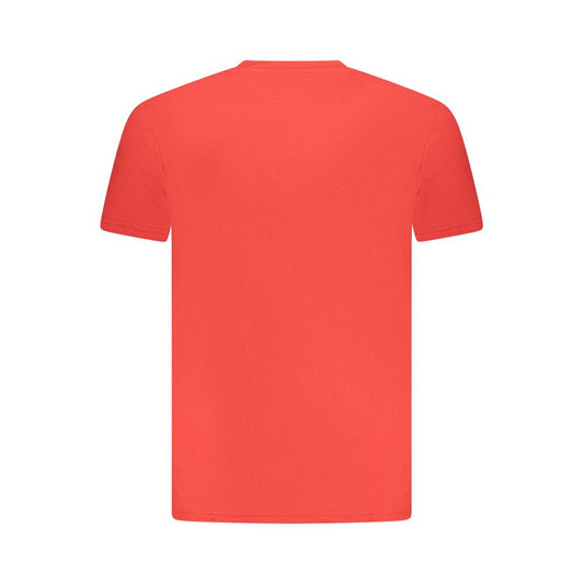 Cavalli Class "Rosso Cotton Men T-Shirt" - ClickThatClicks 