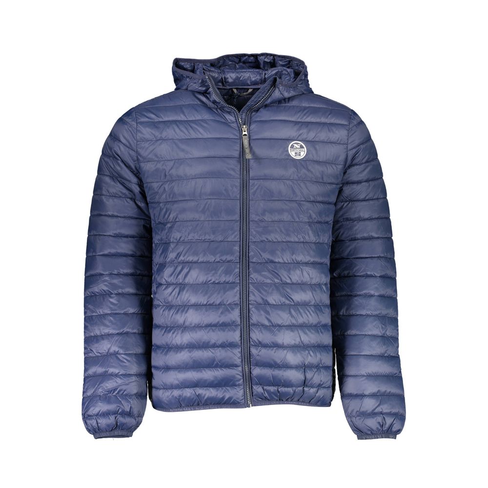 North Sails Blue Polyamide Men's Jacket - ClickThatClicks 