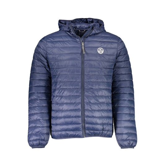 North Sails Blue Polyamide Men's Jacket - ClickThatClicks 