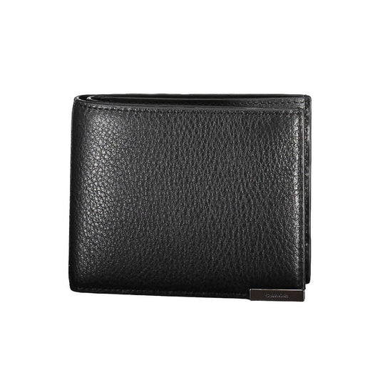 Calvin Klein Nero Leather Men Wallet - ClickThatClicks 