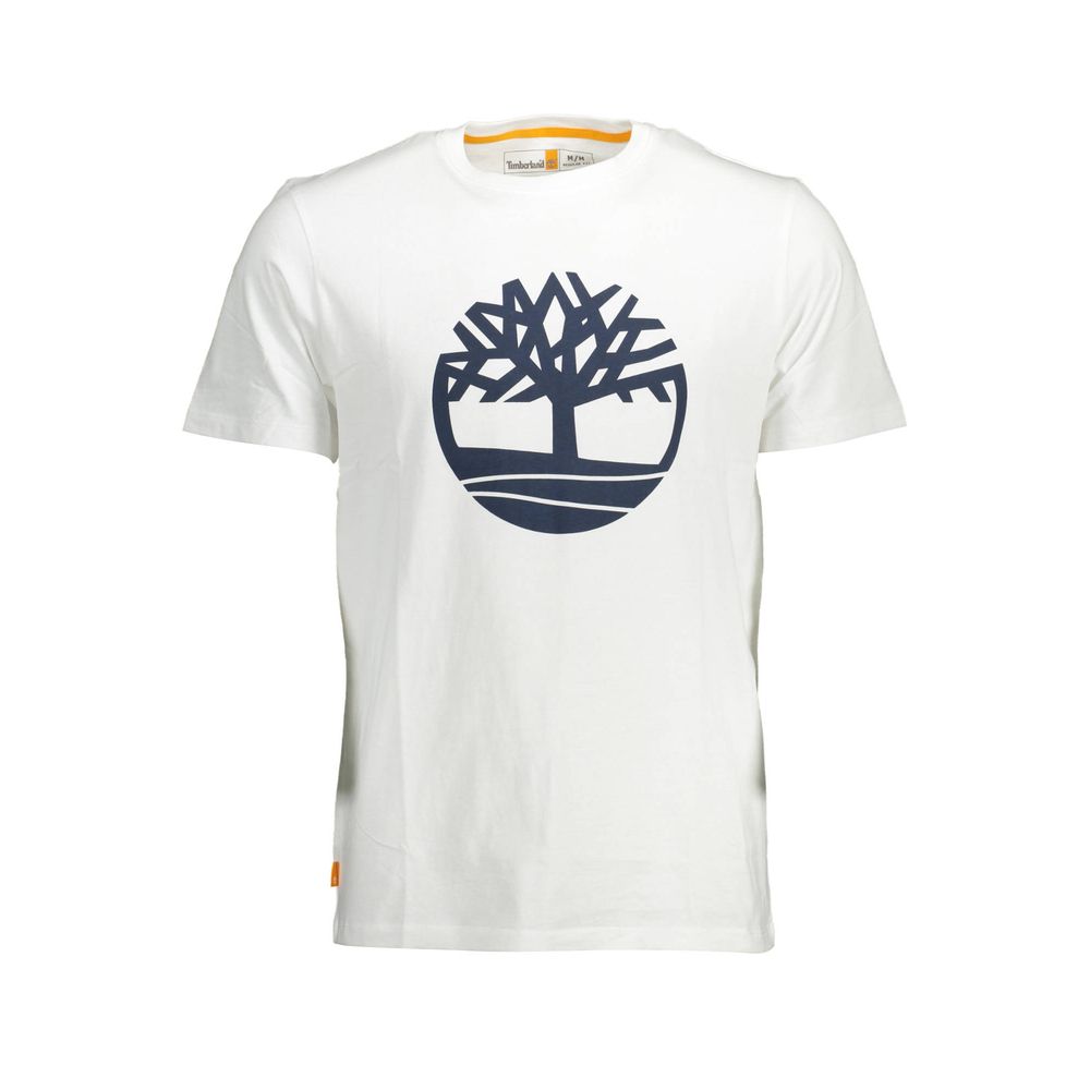Timberland White Organic Cotton Men's T-Shirt - ClickThatClicks 