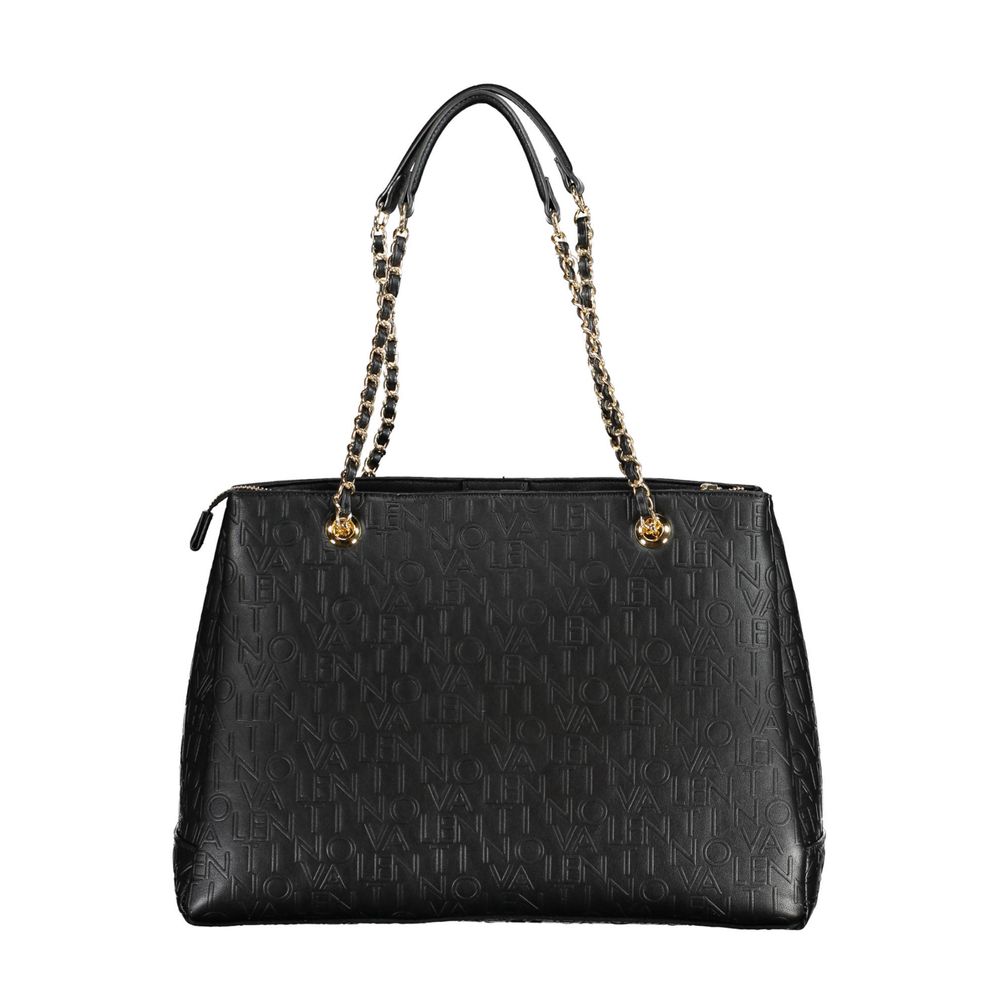 Mario Valentino Black Polyethylene Handbag - ClickThatClicks 