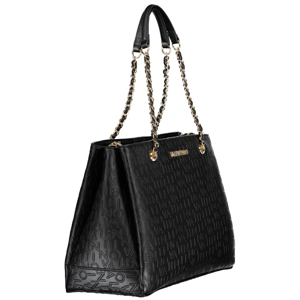 Mario Valentino Black Polyethylene Handbag - ClickThatClicks 