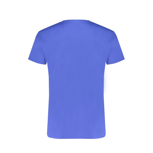 Trussardi Blue Cotton Men T-Shirt - ClickThatClicks 