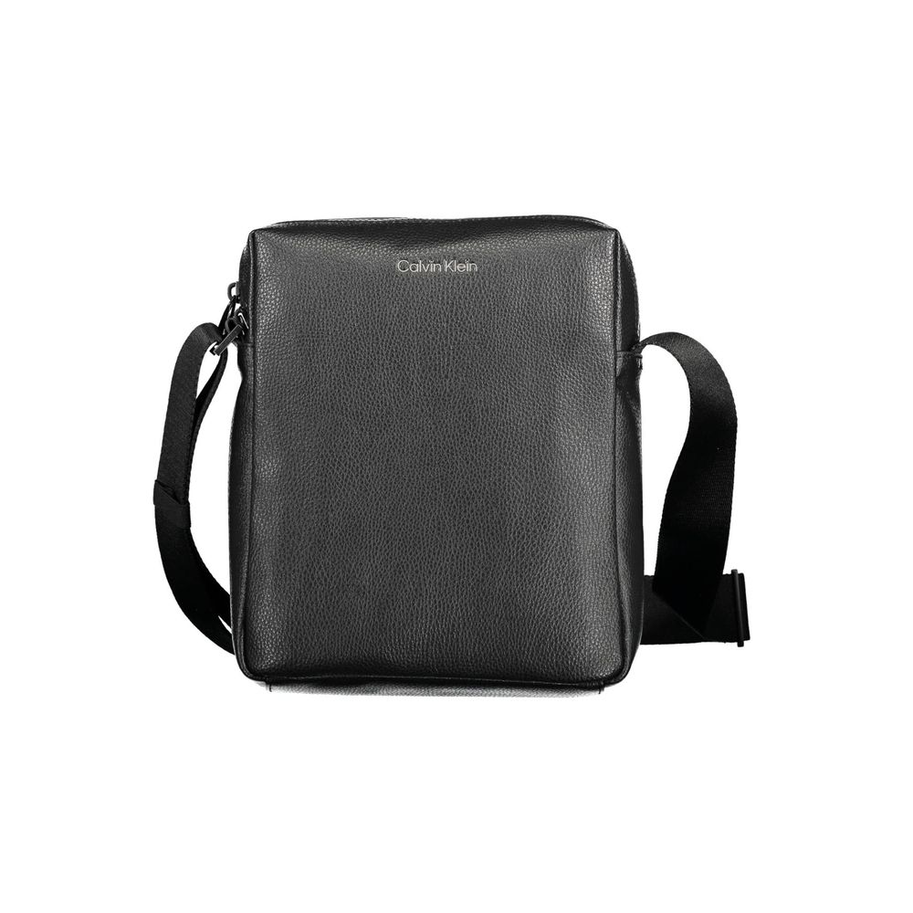 Calvin Klein Nero Polyester Men Shoulder Bag - ClickThatClicks 