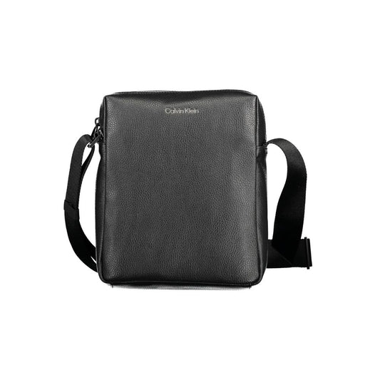 Calvin Klein Nero Polyester Men Shoulder Bag - ClickThatClicks 