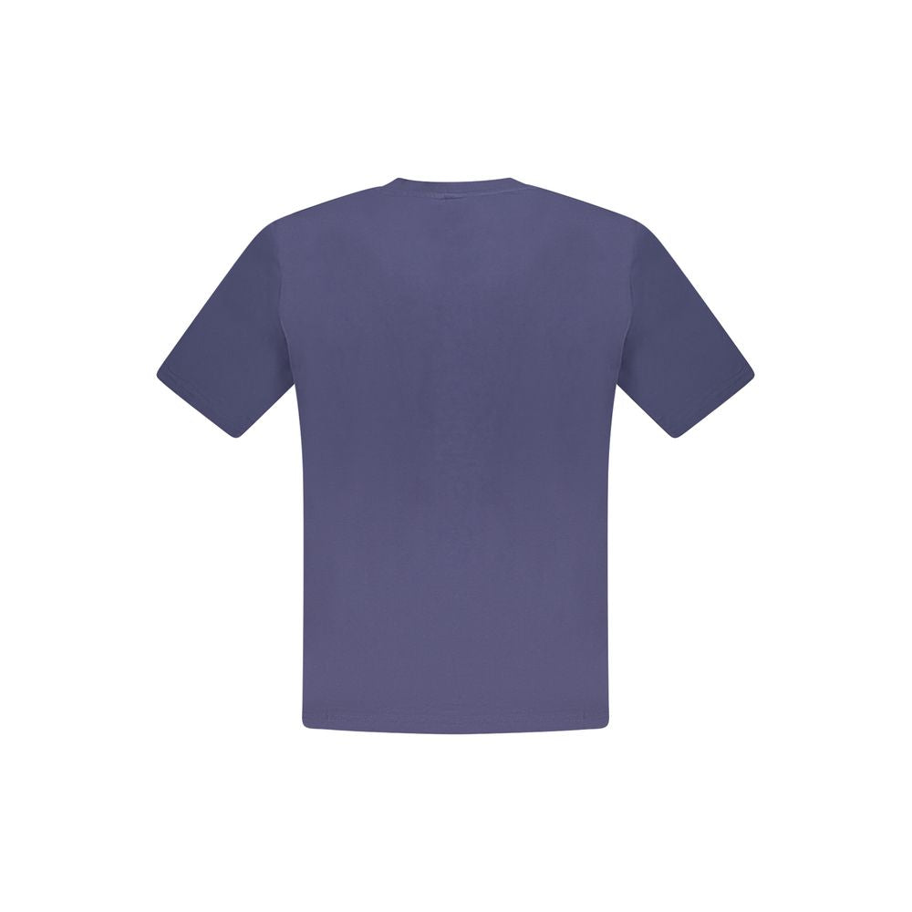 North Sails Blue Cotton Mens T-Shirt - ClickThatClicks 