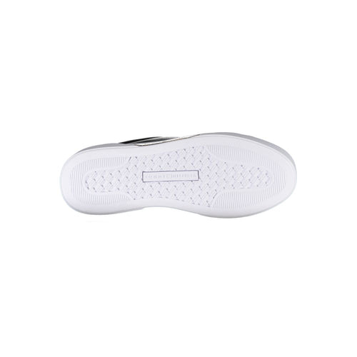 Tommy Hilfiger Black Leather Women Sneaker - ClickThatClicks 