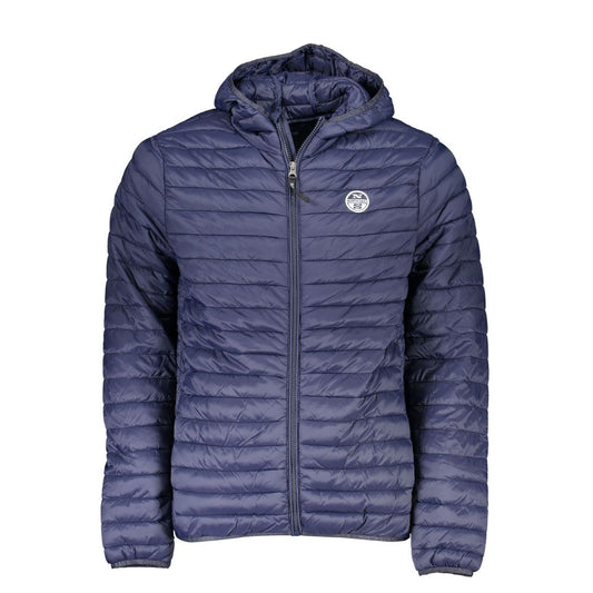 North Sails Blue Polyamide Men Jacket - ClickThatClicks 