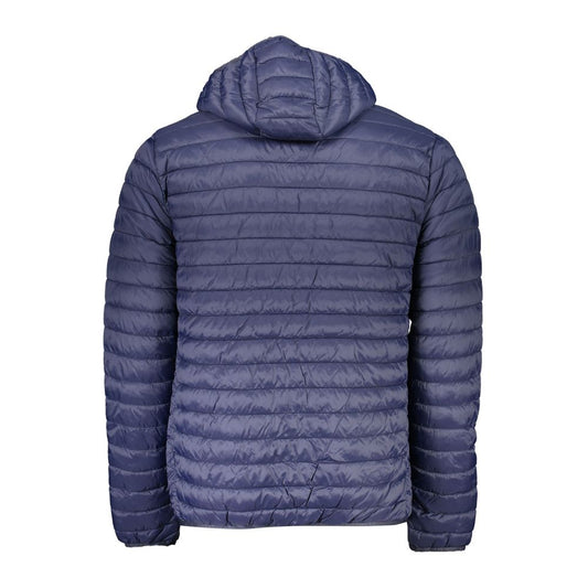 North Sails Blue Polyamide Men Jacket - ClickThatClicks 