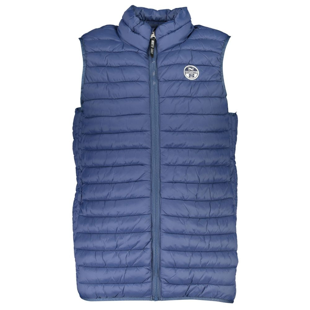 North Sails Blue Polyamide Men's Vest - ClickThatClicks 