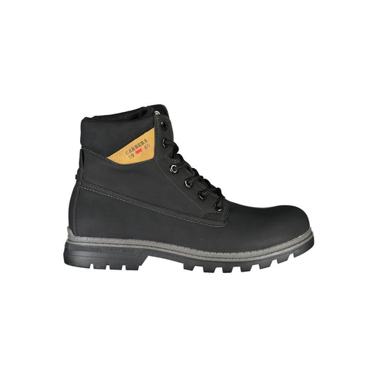Carrera Black Polyurethane Men Ankle Boot - ClickThatClicks 