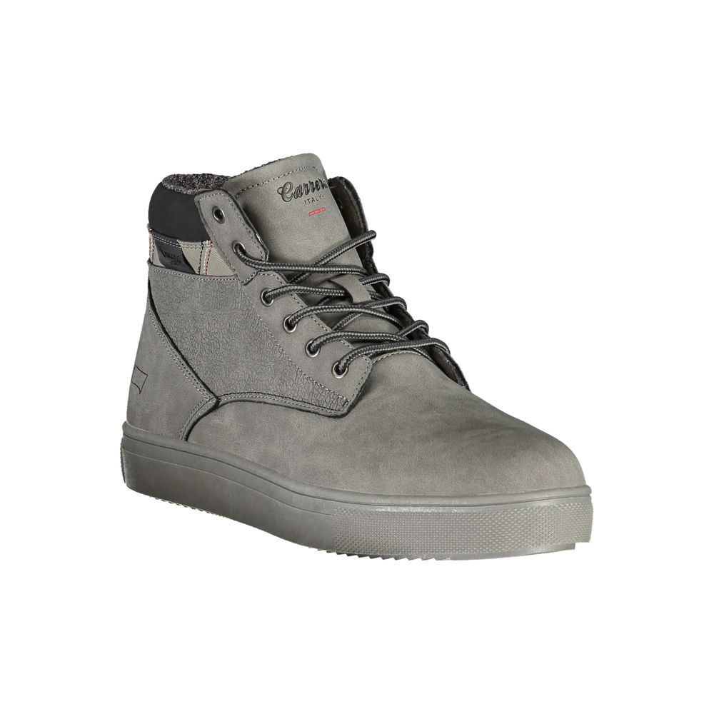 Carrera Grigio Poliuretano Men Ankle Boot - ClickThatClicks 