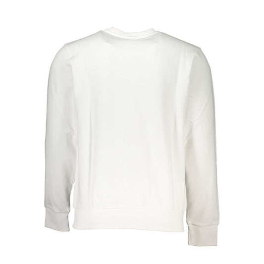 North Sails White Cotton Men Sweatshirt - ClickThatClicks 