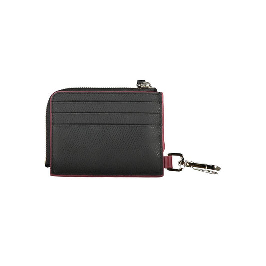 Tommy Hilfiger Black Leather Men Wallet Holder - ClickThatClicks 