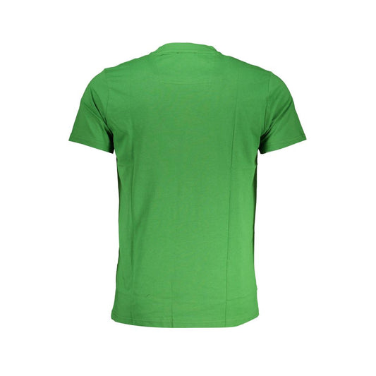 Cavalli Class Verde Cotton Male T-Shirt - ClickThatClicks 