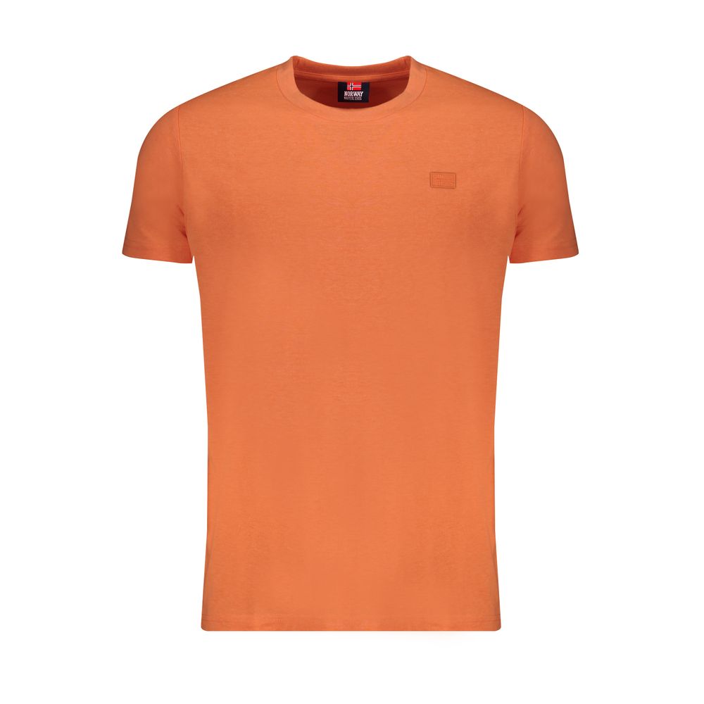 Norway 1963 Arancione Cotton Men T-Shirt - ClickThatClicks 