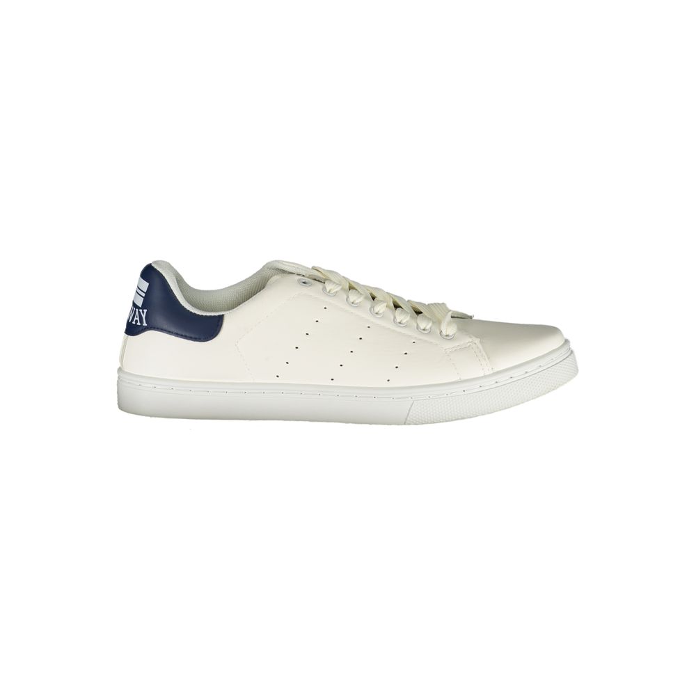 Norway 1963 Bianco Poliuretano Uomo Sneaker - ClickThatClicks 