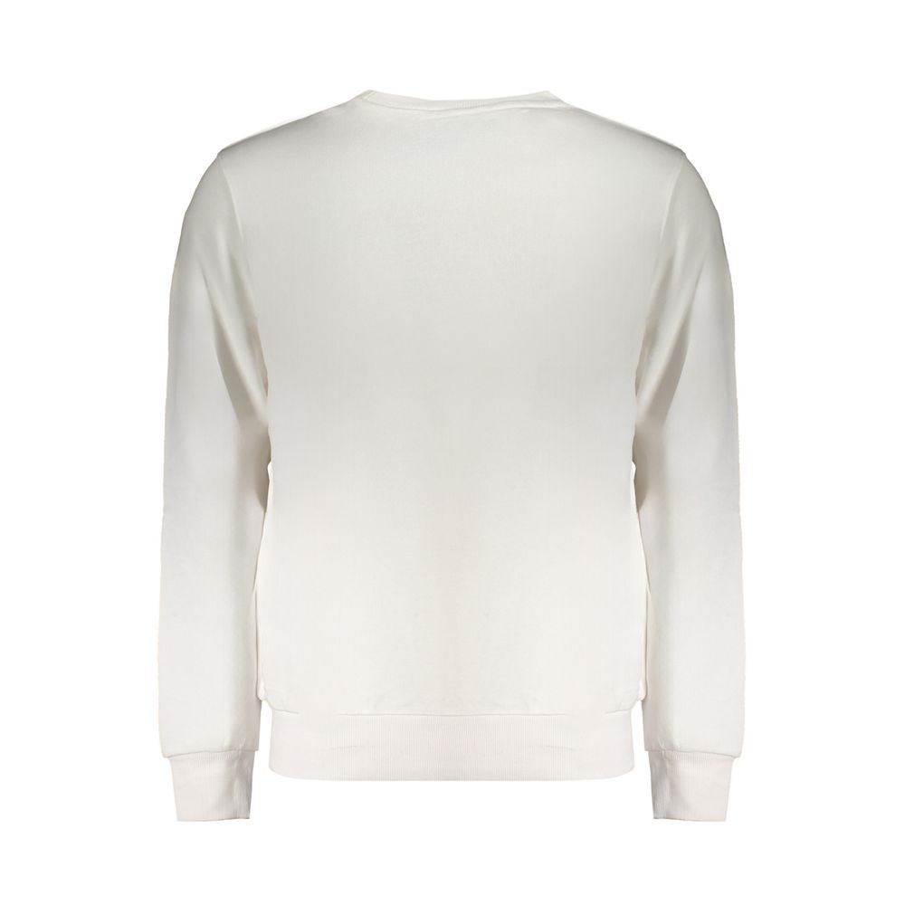 North Sails White Cotton Men Sweatshirt - ClickThatClicks 