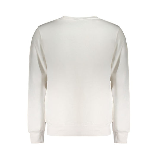 North Sails White Cotton Men Sweatshirt - ClickThatClicks 