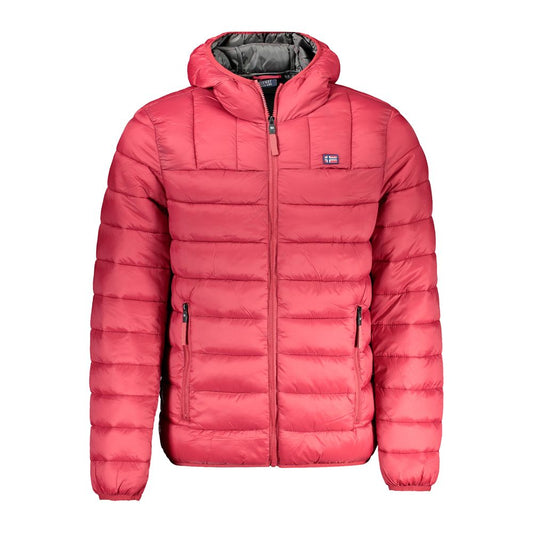 Norway 1963 Rosso Poliammide Men's Jacket - ClickThatClicks 