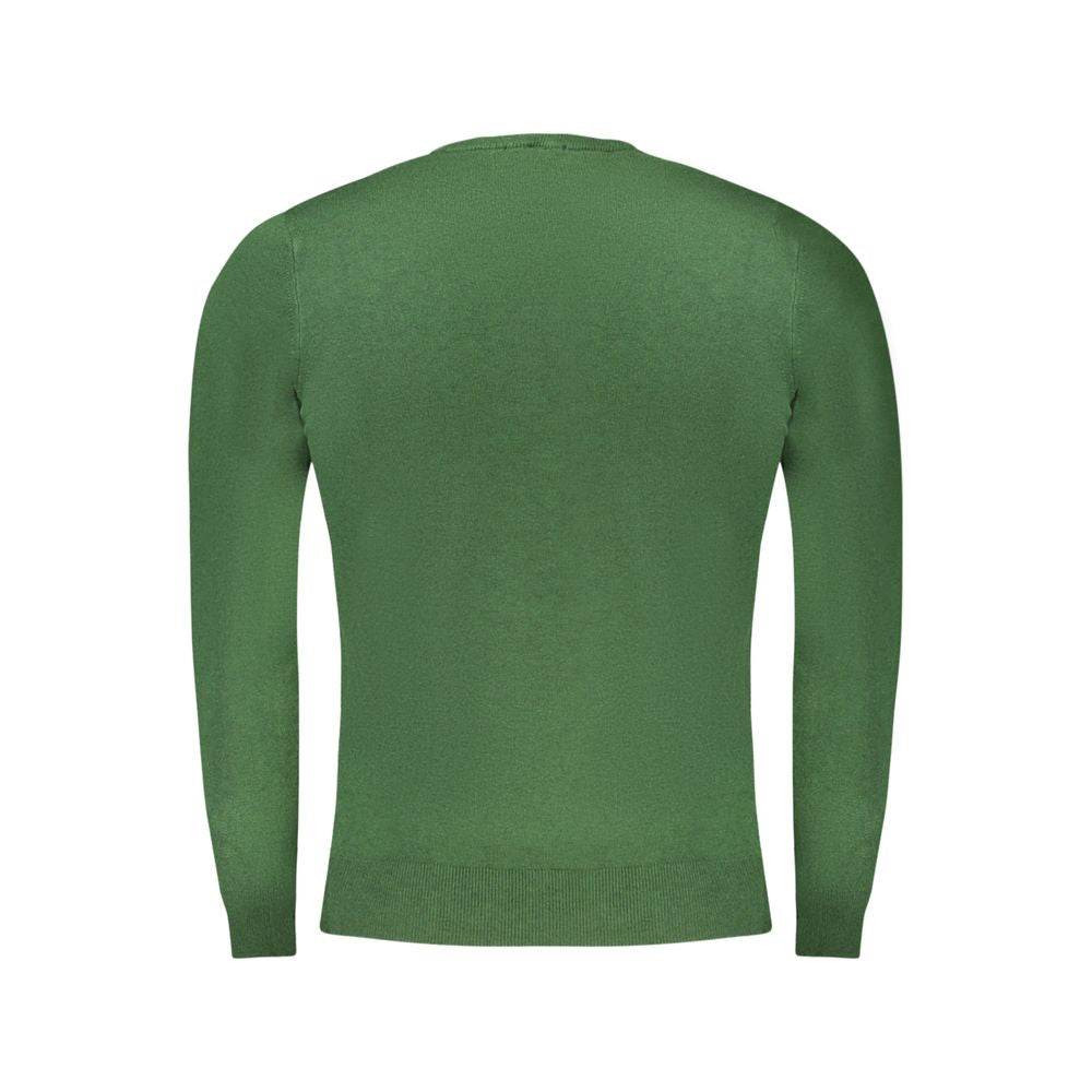 Cavalli Class Verde Viscose Men Sweater - ClickThatClicks 