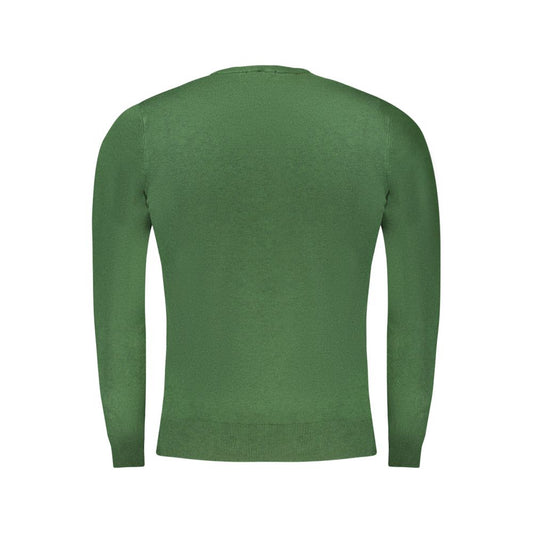 Cavalli Class Verde Viscose Men Sweater - ClickThatClicks 