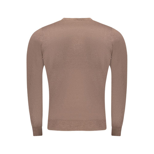 Cavalli Class Marrone Viscose Men's Sweater - ClickThatClicks 