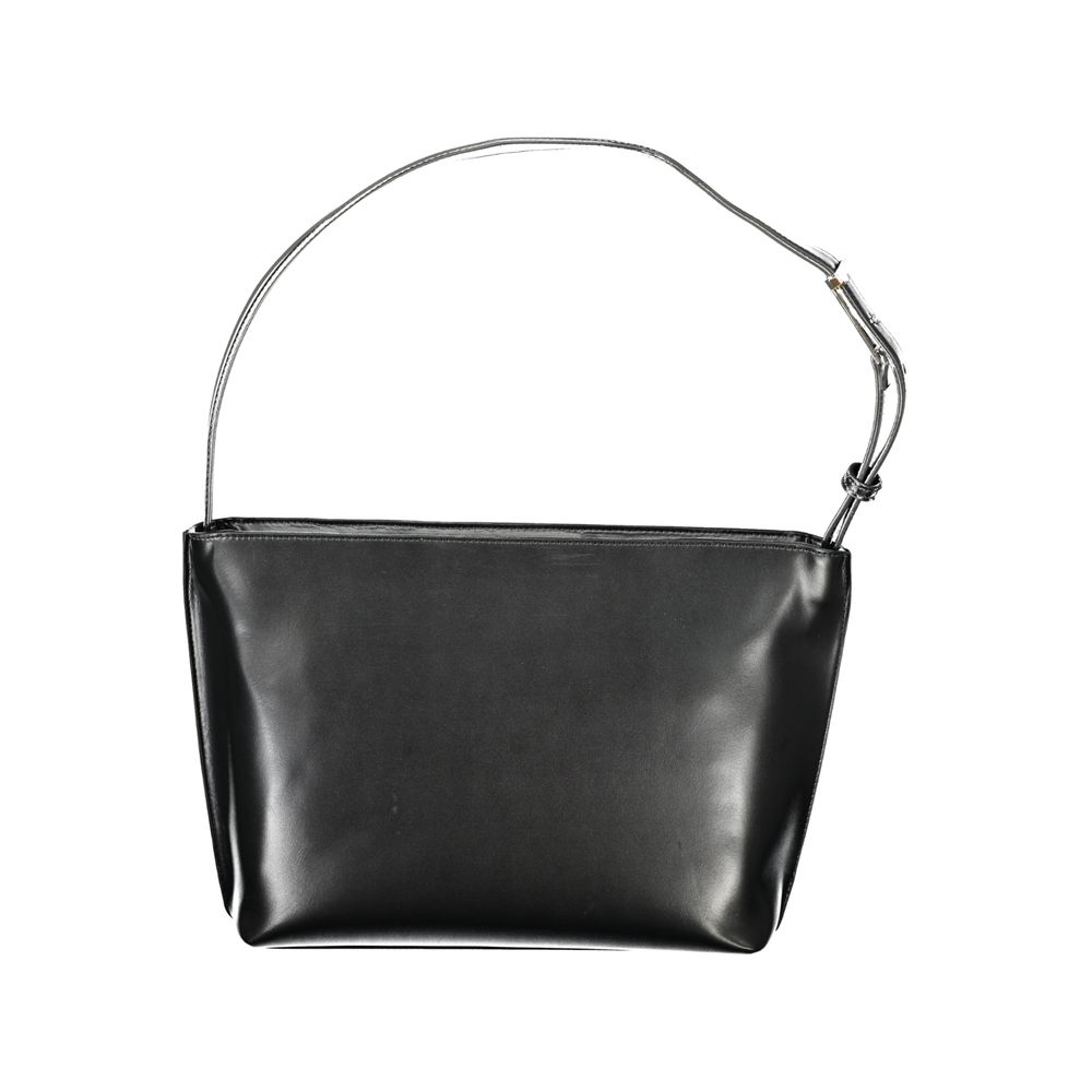 Calvin Klein Black Polyester Women Shoulder Bag - ClickThatClicks 